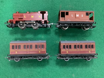 Lot 147 - A OO Gauge LMS Local Train including Hornby...