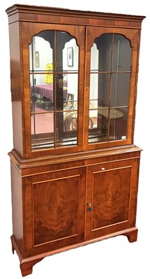 Lot 1484 - Mahogany Display Cabinet, circa late XX...