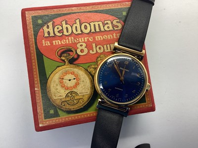 Lot 288 - Hebdomas; A "925" Gilted Gent's Automatic...