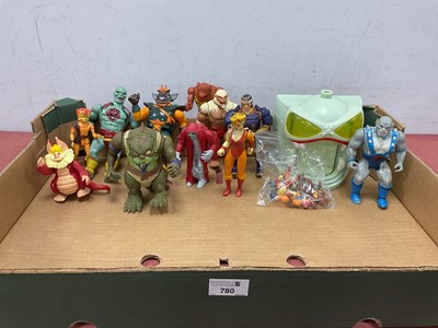 Lot 780 - Eleven Circa 1980's Thundercats Plastic Action...