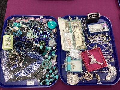 Lot 240 - An Assortment of Modern Costume Jewellery, to...