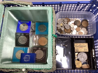 Lot 42 - Large Collection Of GB And World Coins,...