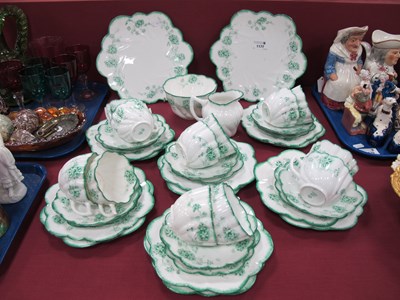 Lot 1177 - A B Jones, Longton Early XX Century Tea...