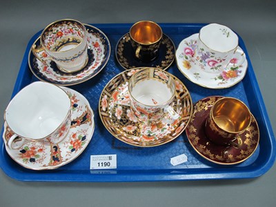 Lot 1190 - XIX Century Royal Crown Derby Imari Coffee Can...