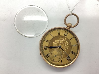 Lot 286 - A Highly Decorative Pocketwatch, the unsigned...