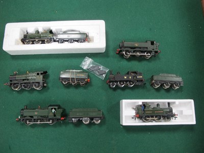 Lot 155 - Six OO Gauge Kit Built Steam Locomotives,...