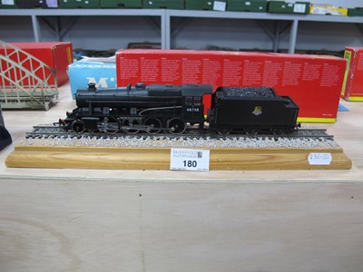 Lot 180 - A Hornby OO Gauge 8F Locomotive and Tender,...