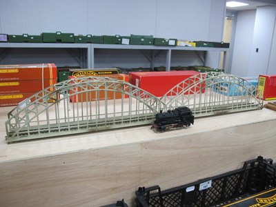 Lot 185 - Marklin HO Two Span Single Track Girder Bridge....