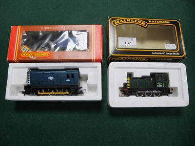 Lot 187 - Two Boxed OO Gauge Diesel Shunter Locomotives...