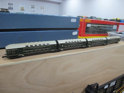 Lot 192 - A Piko N Gauge Double Deck Four Car...