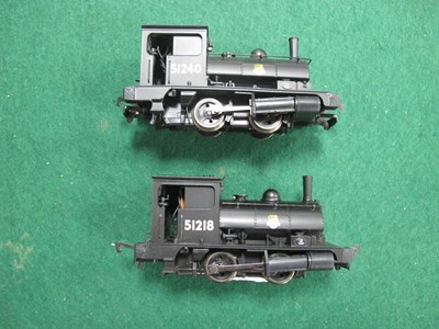 Lot 196 - A Pair of OO Gauge LYR Pug 0-4-0 Locomotives...