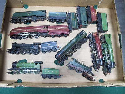 Lot 206 - Nine OO Gauge Locomotives by Hornby and other,...