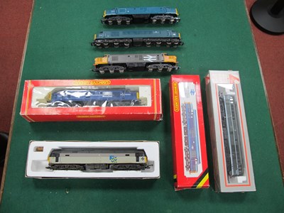 Lot 233 - Seven OO Gauge Diesel Locomotives by Hornby,...