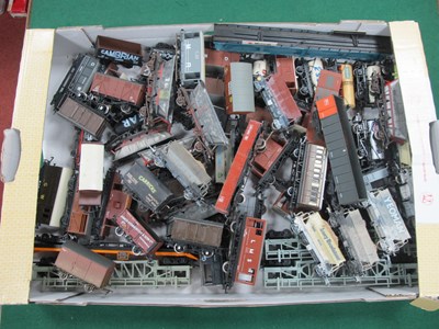 Lot 235 - Approximately Fifty OO Gauge Wagons by Hornby,...