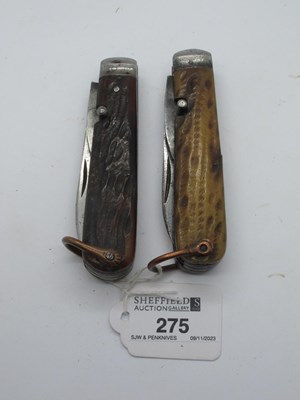 Lot 275 - F, Newton, Sheffield, blade, tin opener,...