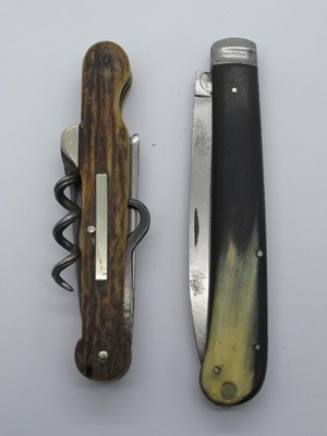 Lot 145 - Richardson (Edinburgh) Blade Hook, corkscrew...