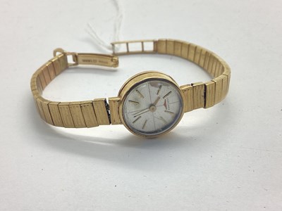 Lot 272 - Longines; A 9ct Gold Cased Ladies Wristwatch,...