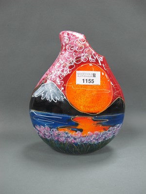 Lot 1155 - Anita Harris 'Cherry Blossom' Teardrop Vase,...