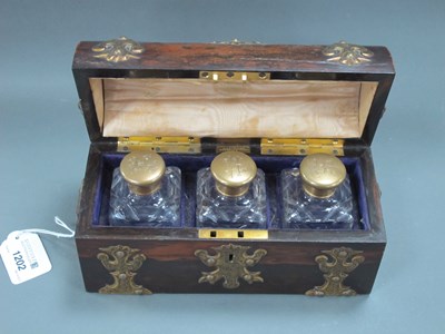 Lot 1202 - A Mid XIX Century Coromandel Box, of...