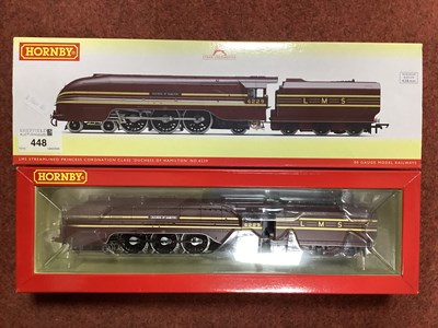 Lot 448 - Boxed Hornby OO gauge Streamlined Princess...