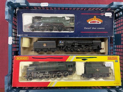 Lot 583 - Three boxed OO gauge steam locomotives: one...