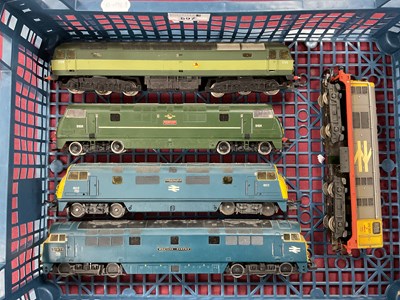 Lot 597 - Five OO gauge Diesel locomotives by Bachmann,...