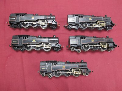 Lot 318 - Five Hornby Dublo and Wrenn OO Gauge 2-6-4...