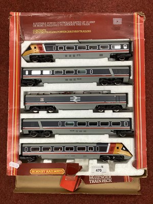 Lot 470 - Boxed Hornby OO Gauge APT Five Car set,...