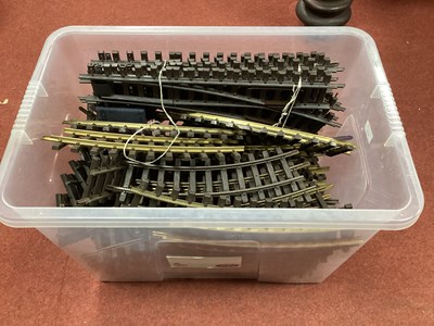 Lot 425 - A large tub of used LGB G gauge sectional...