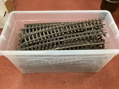 Lot 431 - A large tub of used LGB G gauge sectional...