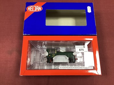 Lot 675 - Boxed Heljan OO gauge Class 05 Diesel Shunter...