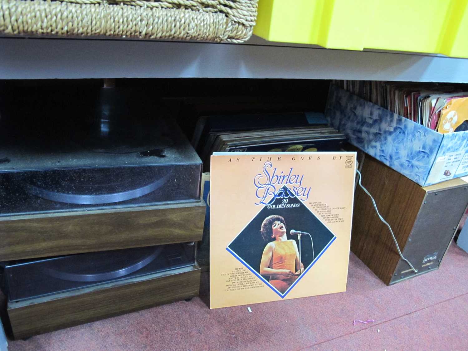 Lot 1087 - Audio - Pioneer Turntables PL-12D-II and...