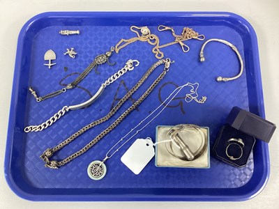 Lot 189 - An Assortment of "925" and Other Jewellery, to...