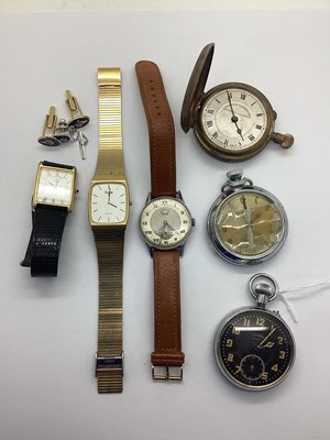 Lot 257 - Bascula Ogival; A Vintage Gent's Wristwatch,...