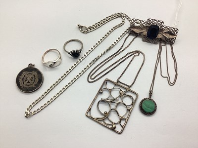 Lot 174 - An Assortment of "925" and Other Jewellery, to...