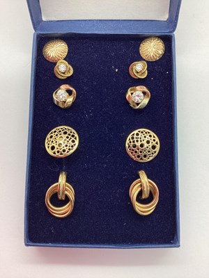 Lot 148 - A Selection of Modern Earrings, including...