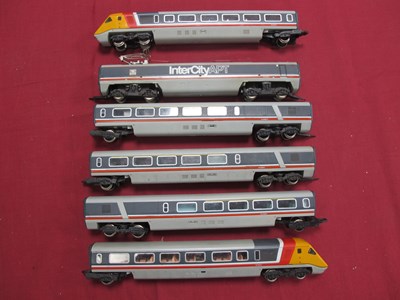 Lot 331 - A Hornby OO Gauge Six Car APT, playworn,...