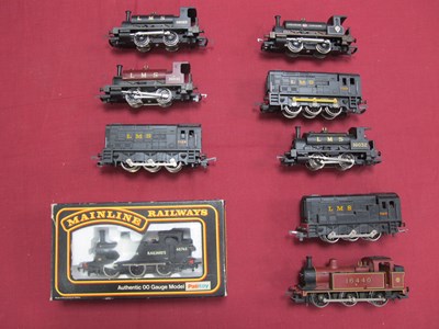 Lot 332 - Nine OO Gauge Shunting Locomotives by Hornby,...