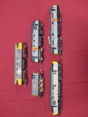 Lot 337 - Five OO Gauge Modern Locomotives by Lima,...