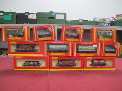 Lot 339 - Eleven Boxed OO Gauge Hornby Wagons and Four...