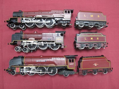 Lot 341 - Three Hornby OO Gauge Tender Drive Locomotives...