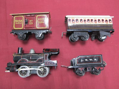 Lot 346 - A Repainted O Gauge 0-4-0 Locomotive and...