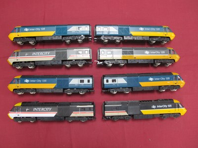 Lot 358 - Eight OO Gauge Class 43 Inter City Power Cars...