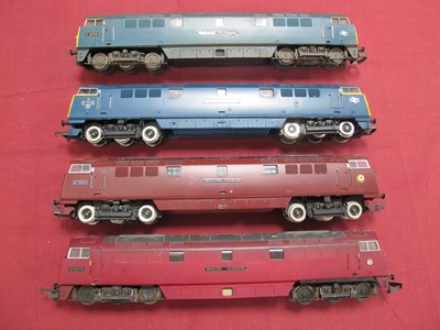 Lot 378 - Four OO Gauge Western Class Diesel Locomotives...