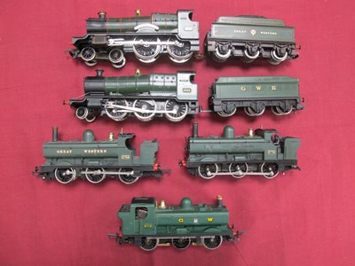 Lot 384 - Five OO Gauge Great Western Locomotives by...