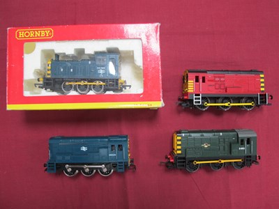 Lot 391 - Four OO Gauge Diesel Shunters by Mainline,...