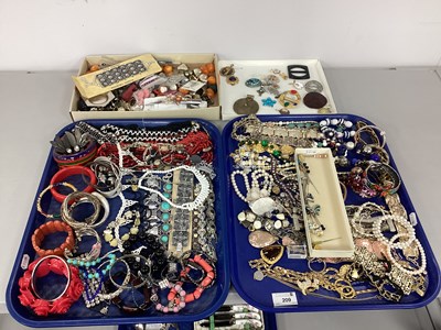 Lot 209 - A Variety of Costume Jewellery, including gilt...