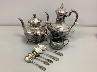 Lot 193 - A Pair of Victorian Hallmarked Silver...