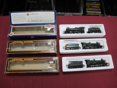 Lot 406 - Three Boxed OO Gauge GWR Manor Class...