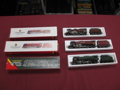 Lot 409 - Three Boxed Hornby OO Gauge Steam Locomotives...